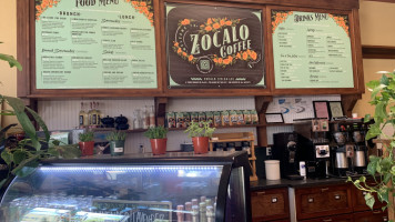 Zocalo Coffee menu