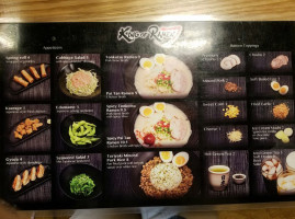King Of Ramen menu