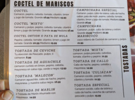 El Malecon menu