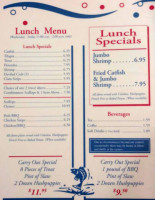 Hudson Bay Seafood Restaurant menu