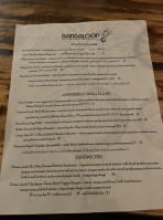 Bandaloop menu