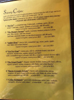 Renata's Creperie menu