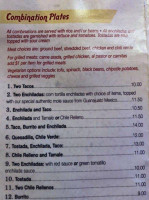 El Chipotle Mexican Grill menu