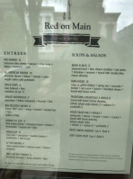 Red On Main menu
