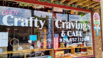Crafty Cravings Cafe inside