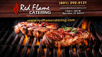 Red Flame Catering food