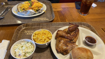 Spring Creek Barbeque food