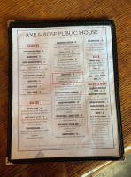 Axe Rose Public House food