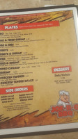 Joe-b-q Bbq menu