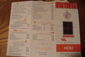 Lucia menu