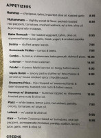 Redeye Grill menu