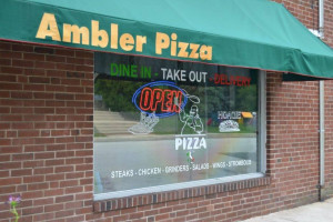Ambler Pizza outside