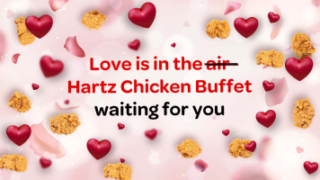 Hartz Chicken Buffet food