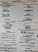Cafe Sicilia Arlington menu