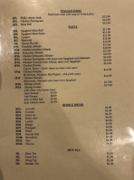 Pho And Italian menu