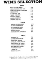 21 North Eatery Cellar menu