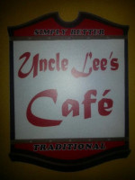 Uncle Lee's Cafe menu