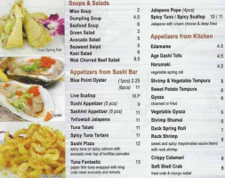 Kumo Asian Bistro menu