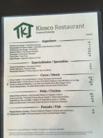 Kiosco Marietta Square menu