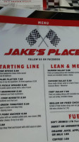 Jake's Place menu