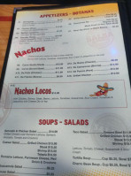 El Paso Mexican Grill menu