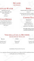 Caffe Toscano menu