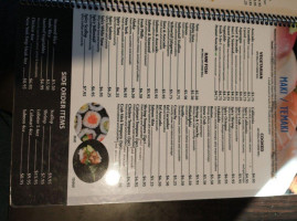 Izumi Sushi menu