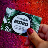 Honolulu Bistro food