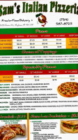 Sams Italian Pizzeria food