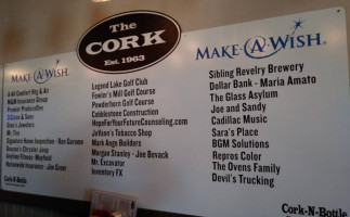 Cork-n-bottle menu
