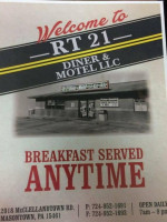 Route 21 Diner food