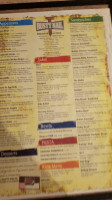 Rusty Nail Saloon menu