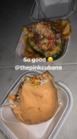 The Pink Cubana food