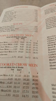 Kam Wong's Chow Mein menu