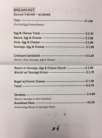 Arapaho Deli menu
