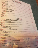 Enat Fine Ethiopan Cuisine menu