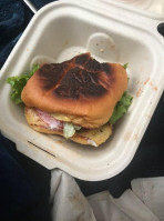 Hap's Burgers Taps food