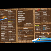 Surfside Burger menu