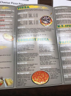 Big Guy's Pizza, Pasta And Sports menu
