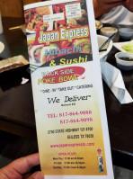 Japan Express Sushi Grill food