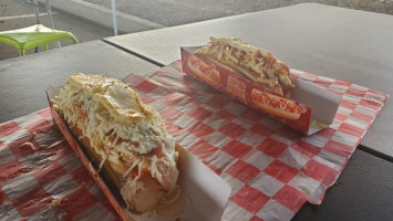 The Colombian Hot Dog food