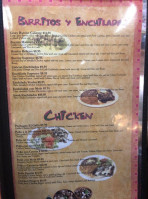 El Cerrito Mexican Grill menu