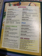 The Big Sombrero menu