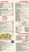 Sage Diner menu