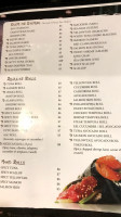 Sakura Sushi And Grill menu