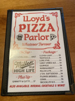 Lloyd's Lounge menu