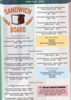 Stacey's Deli And Catering menu