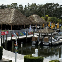 The Bearded Clam Waterfront and Tiki Bar outside