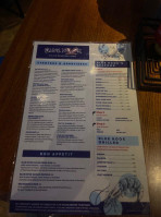 Blue Hook Cajun Seafood menu