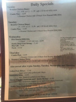 Anchor Bay Grill menu